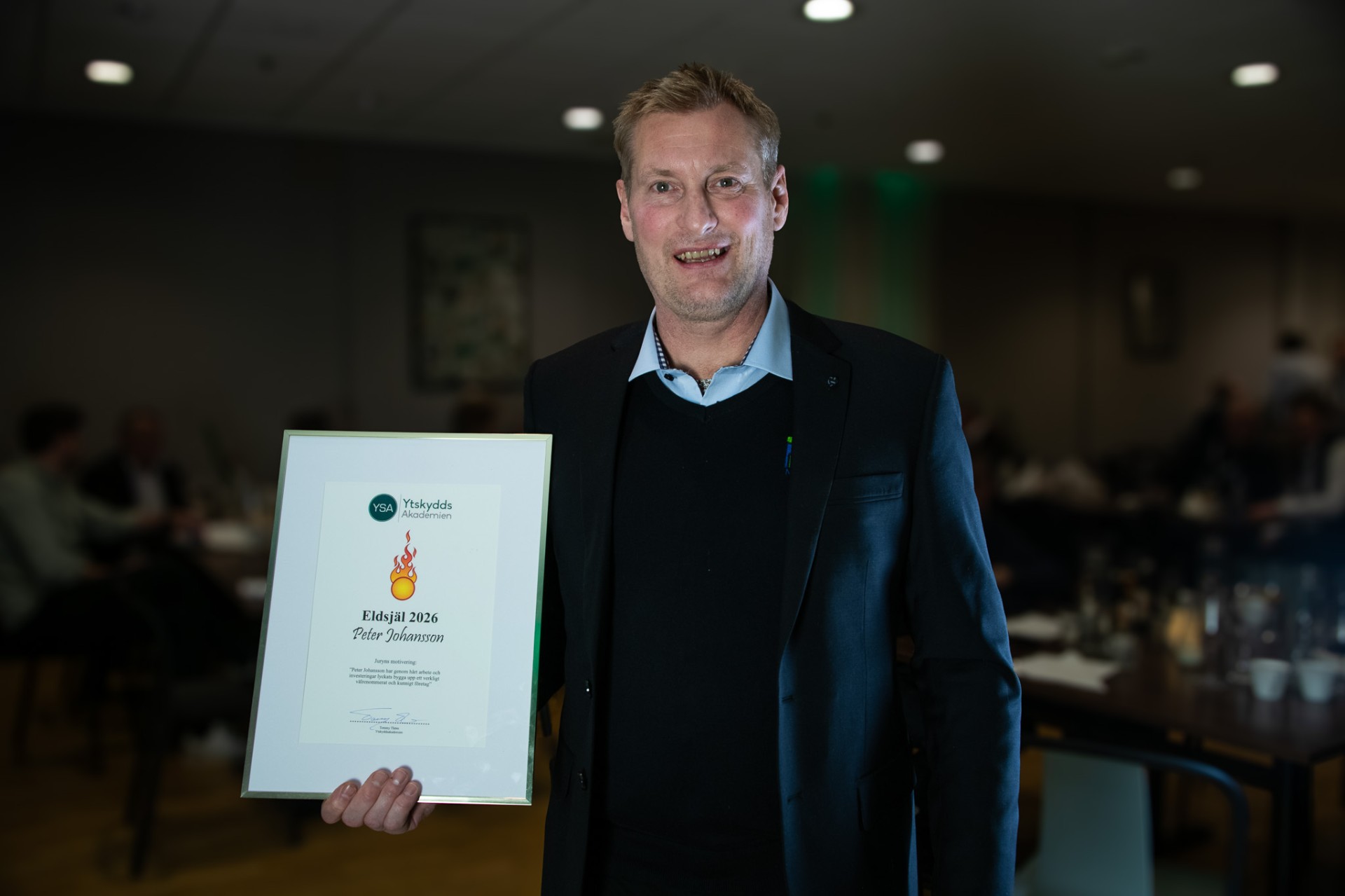 Flame of the Year 2026 – Peter Johansson